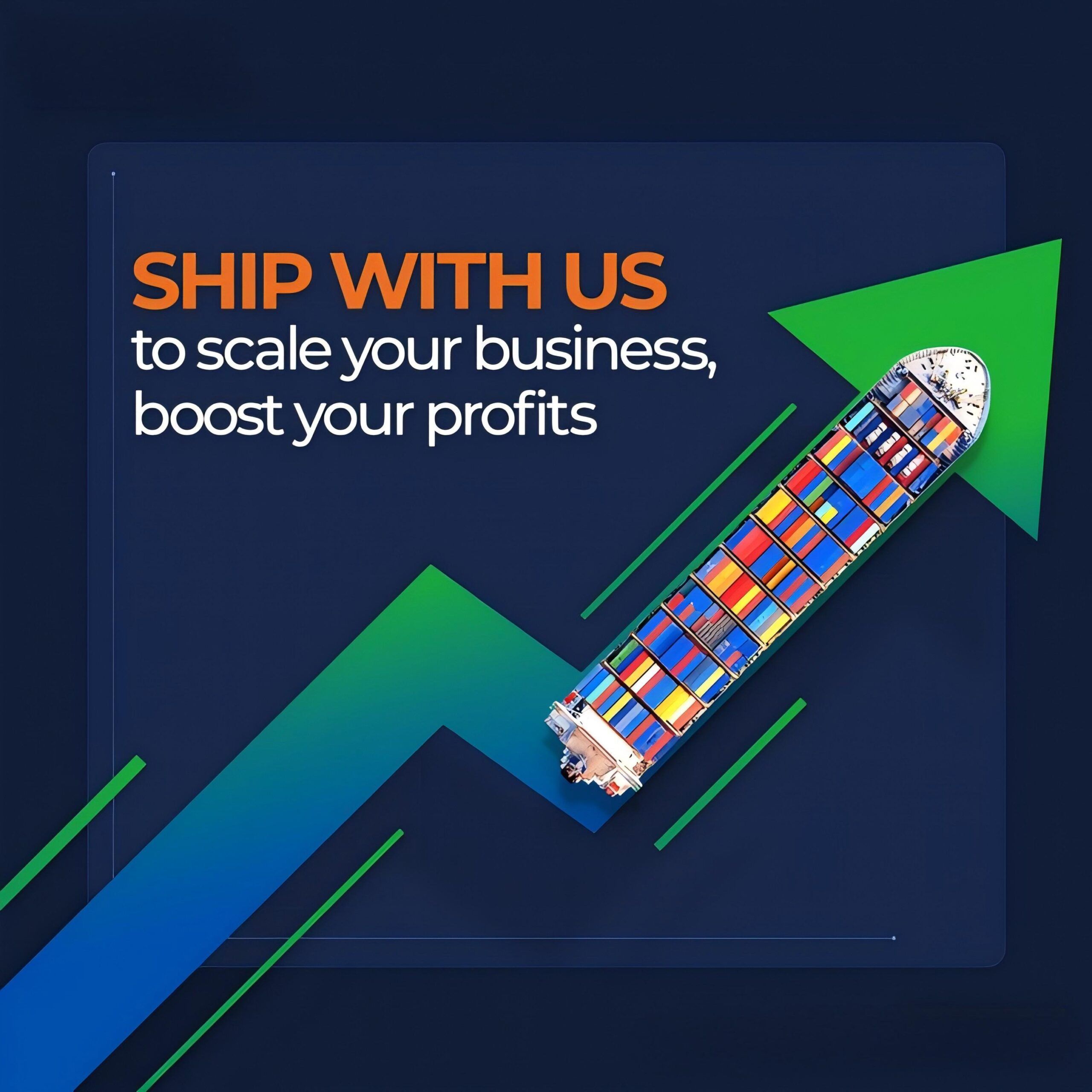 Infographic comparing shipping methods