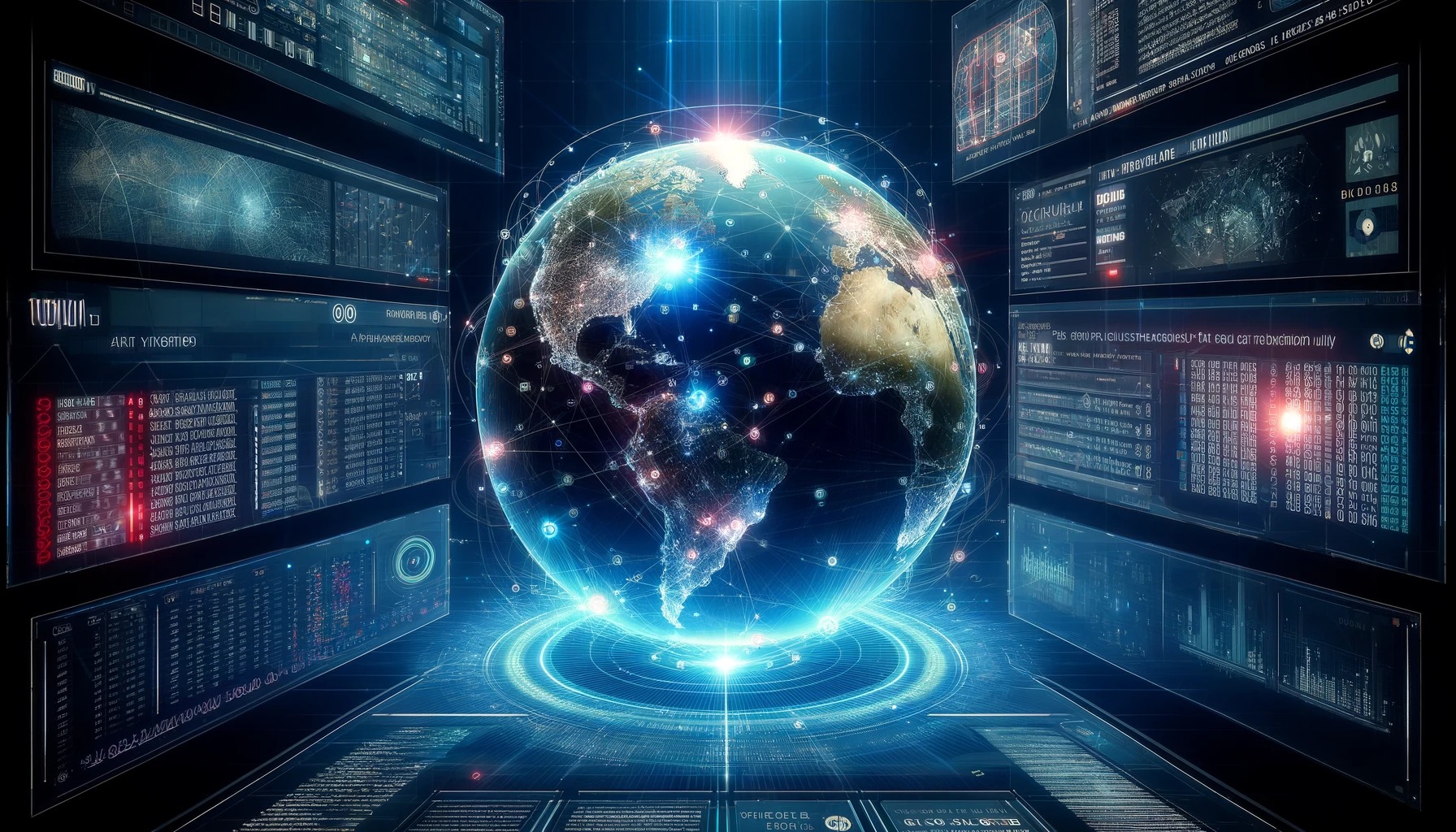 Shipping containers being loaded onto a cargo ship at a busy port, symbolizing international trade.