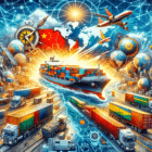 Flat Rack FCL best route for solar panels from China to Long Beach