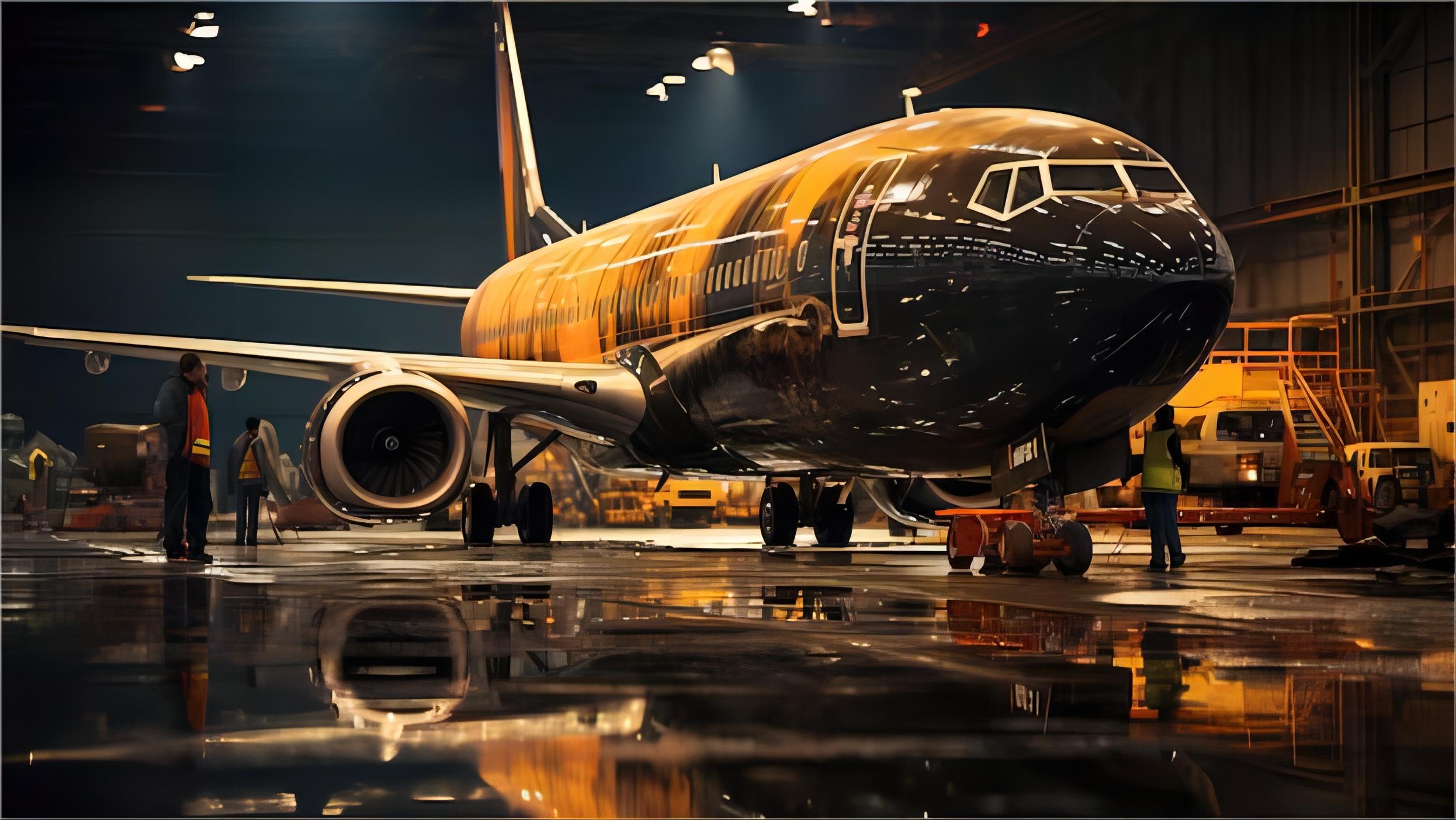 Freight forwarding professional reviewing documentation