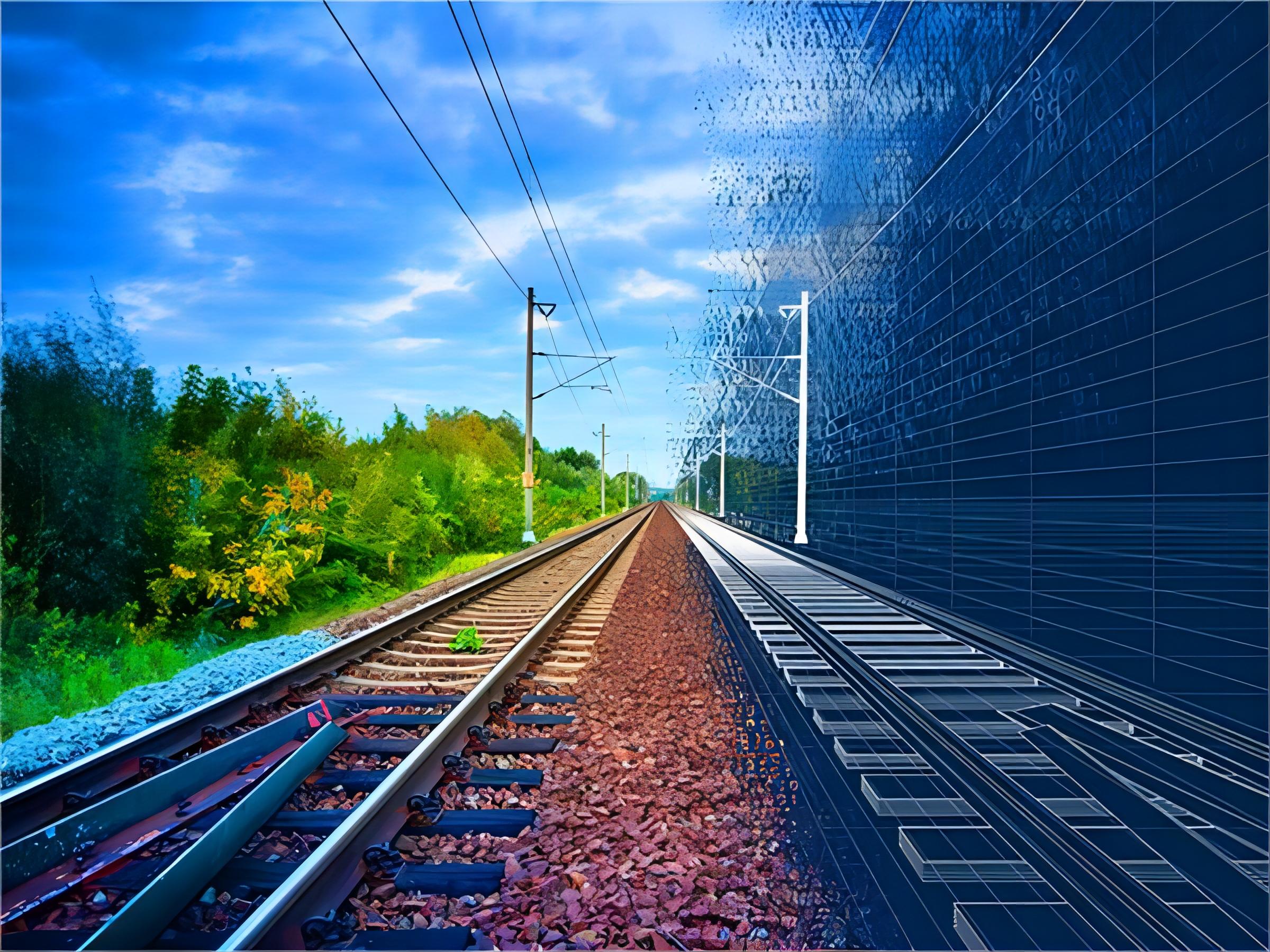 Comparison of sea freight and rail freight routes from China to France