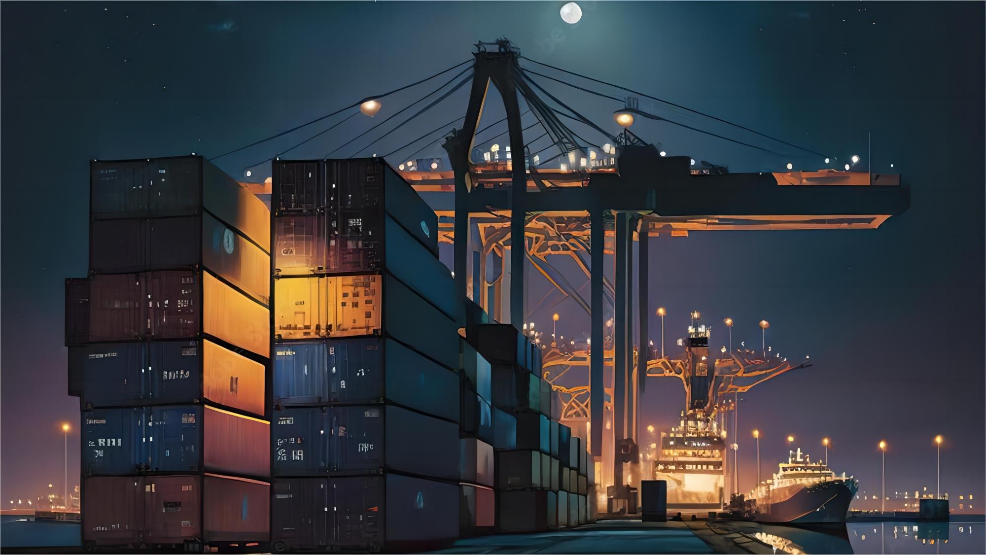 High-end electronic components stored in a climate-controlled shipping environment