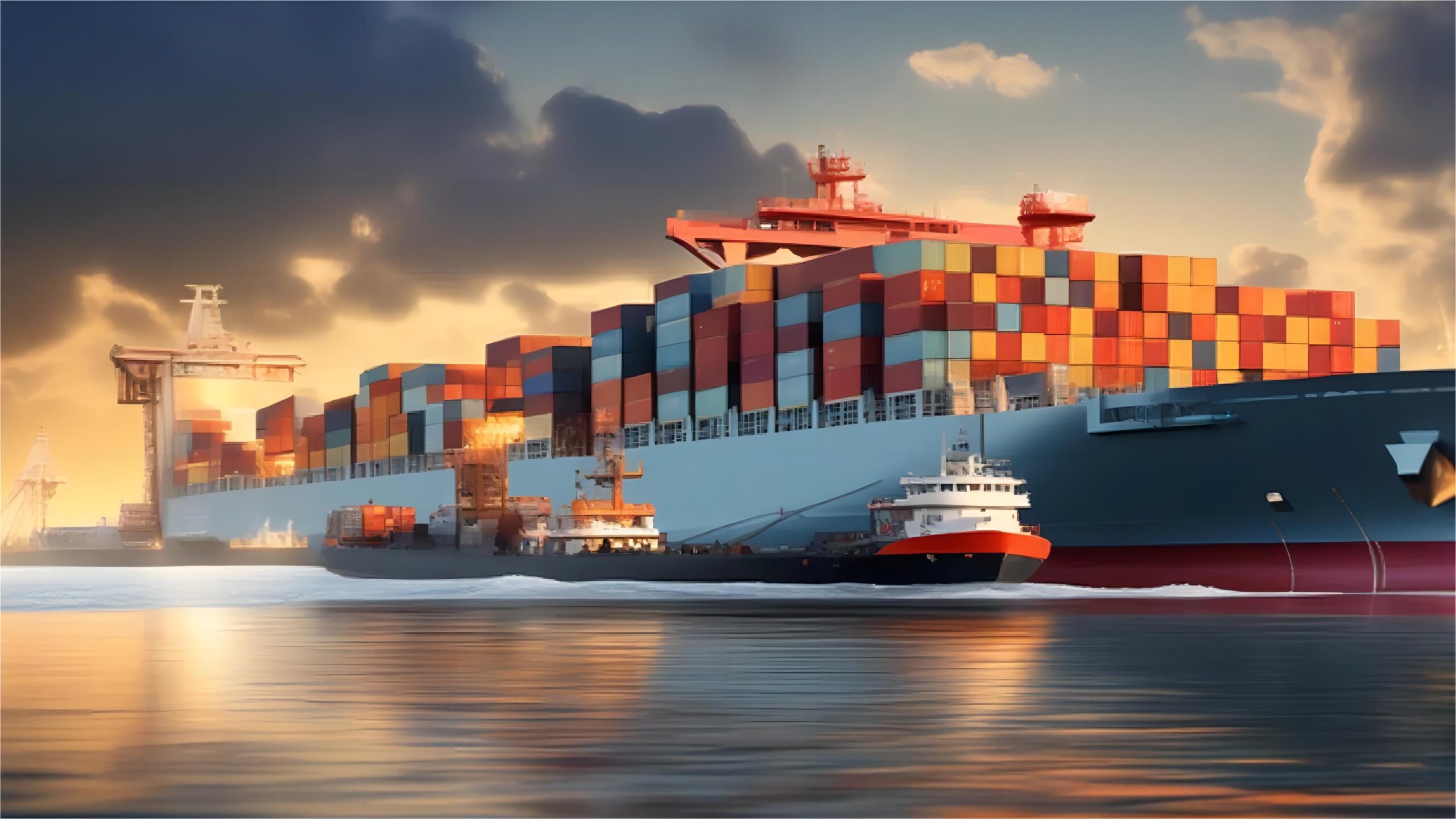 Professional logistics team managing customs clearance for textile shipments