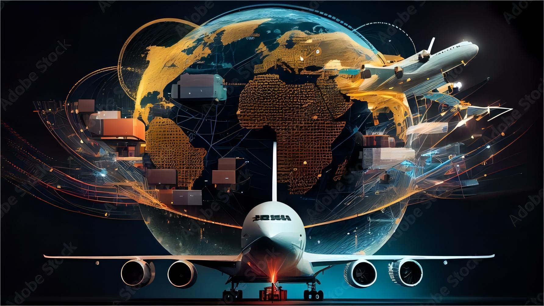 Infographic comparing sea freight, air freight, and flat rack shipping costs