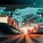 40HQ FCL transit time for electronics from China to Chicago