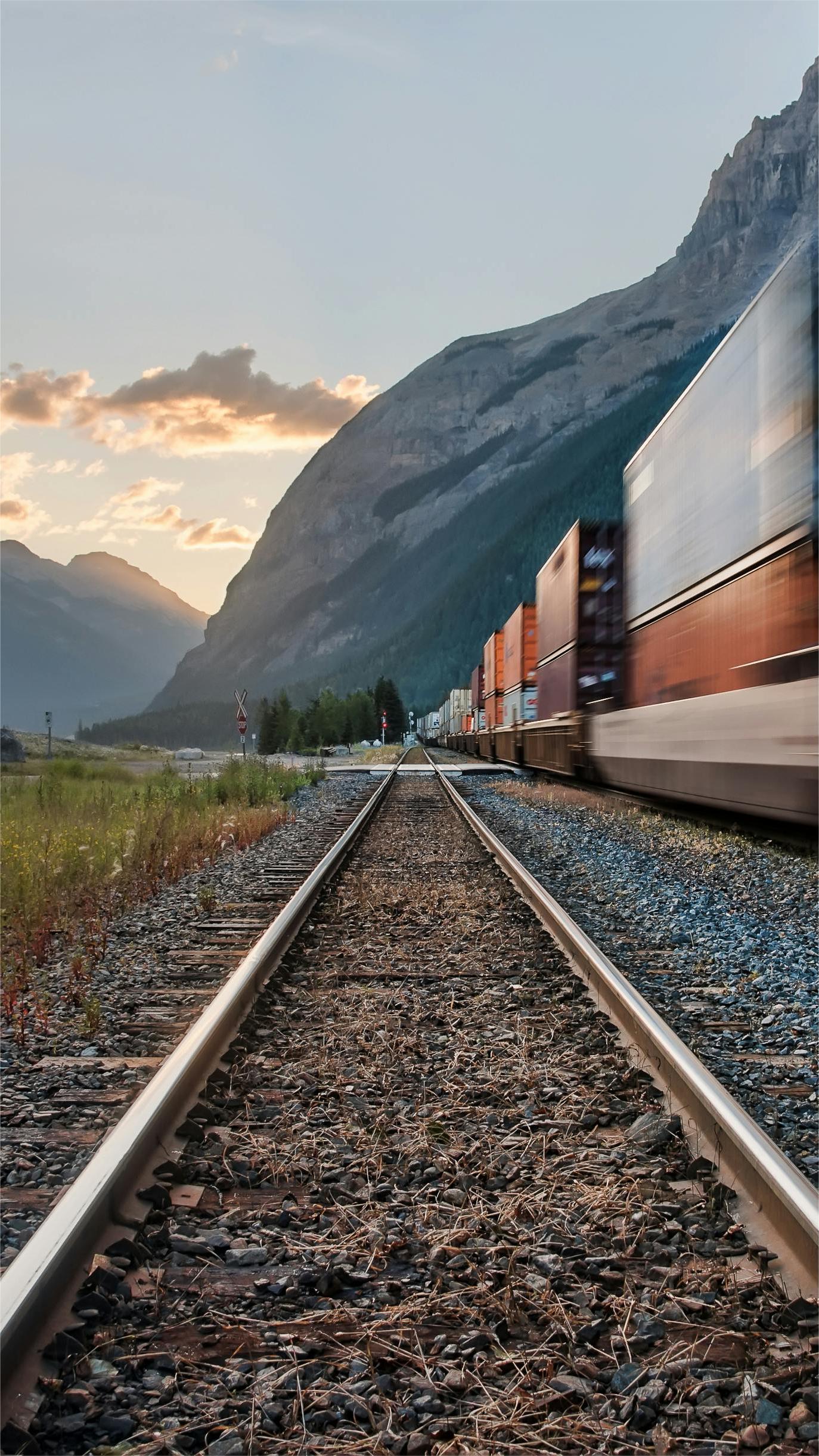 Open top container being loaded with electronics for shipment from China to Portugal