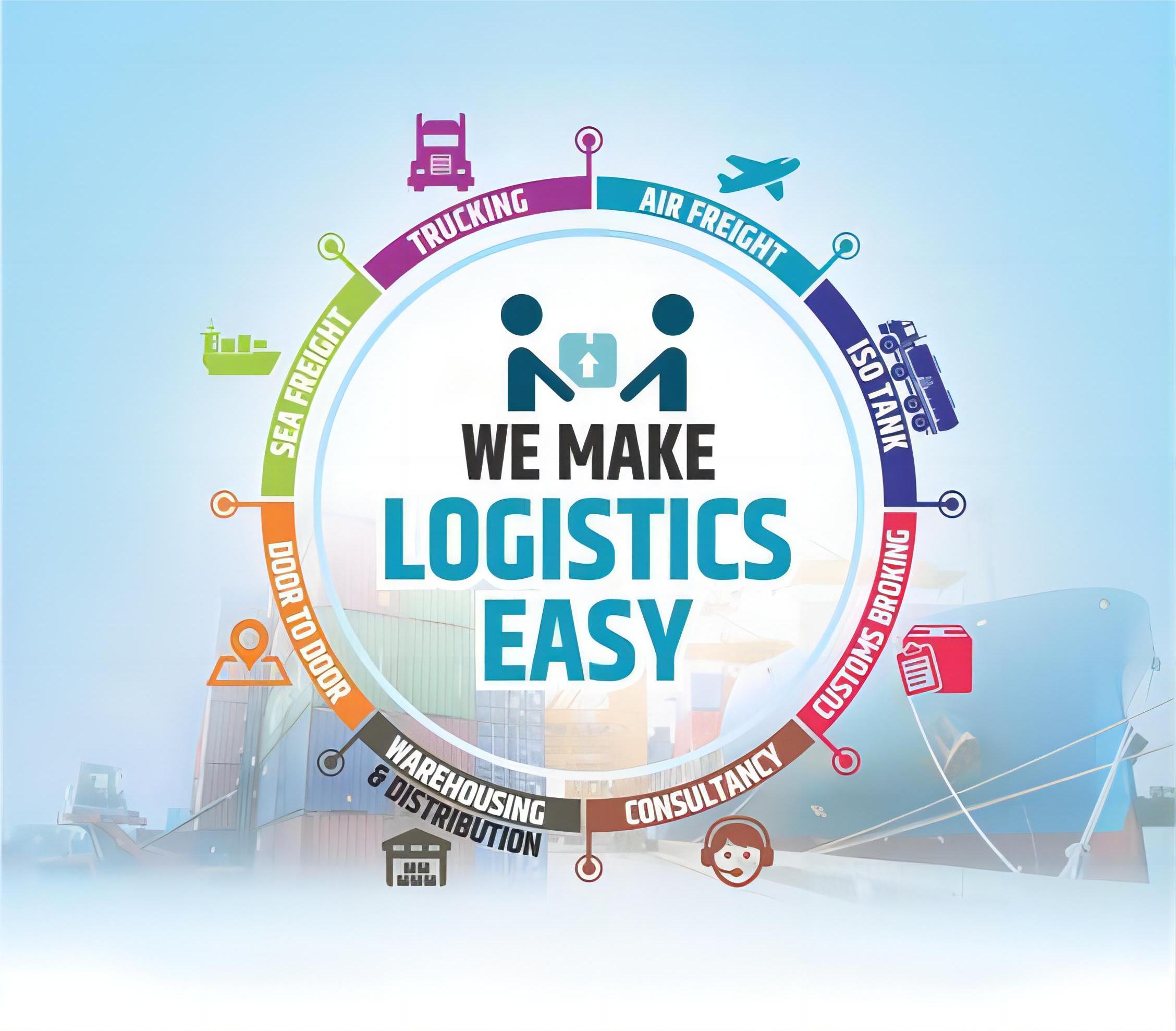 Logistics professional checking container space availability