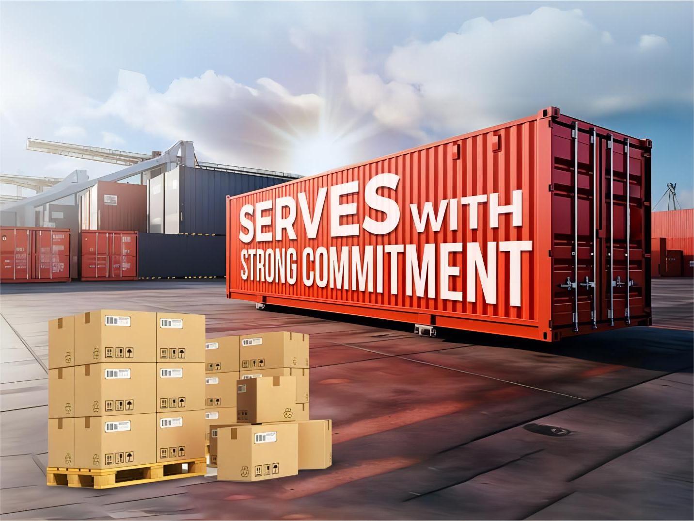 Medical equipment stored safely in a 20GP FCL container