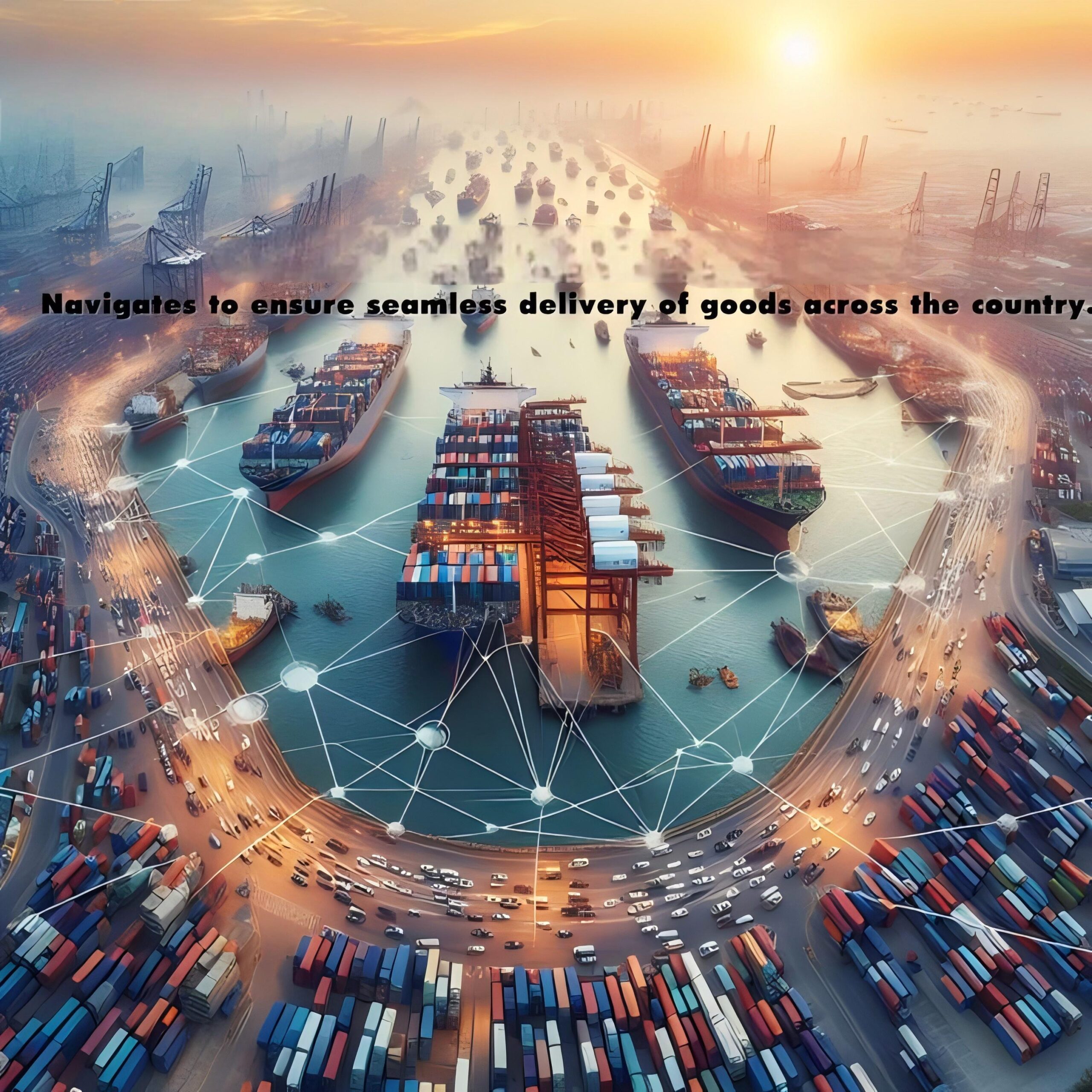 Logistics flowchart for avoiding container detention charges