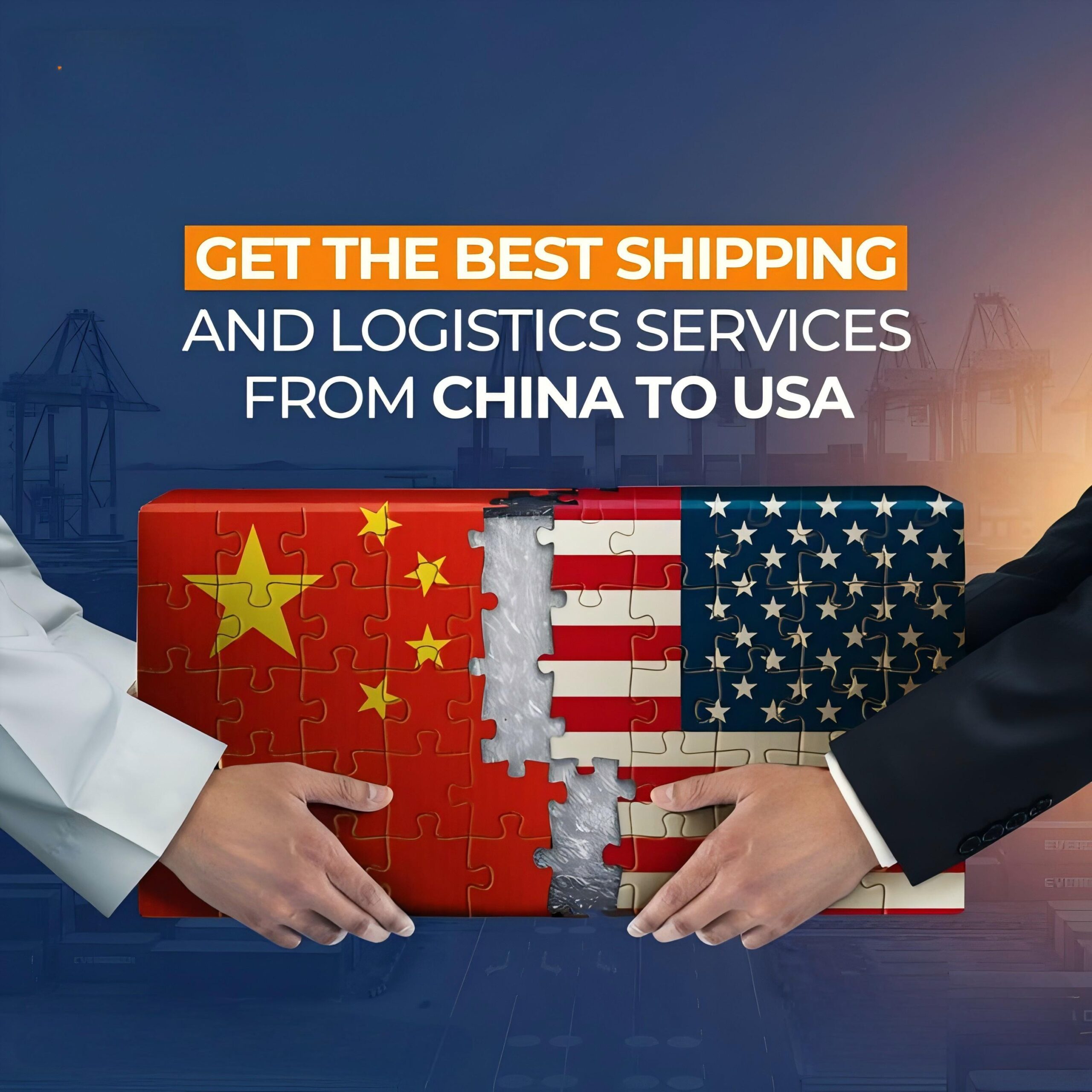 Logistics professional coordinating a shipment from China to Texas