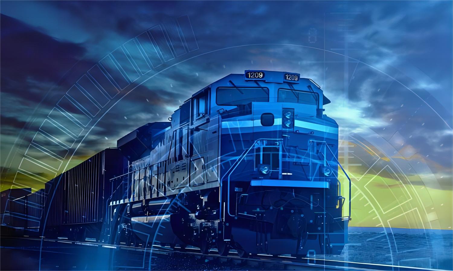 Full container load cargo being secured for transport