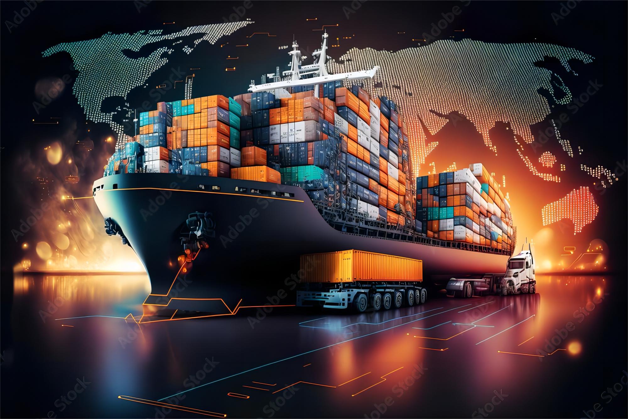 Comparison table showing shipping costs and transit times from China to UK