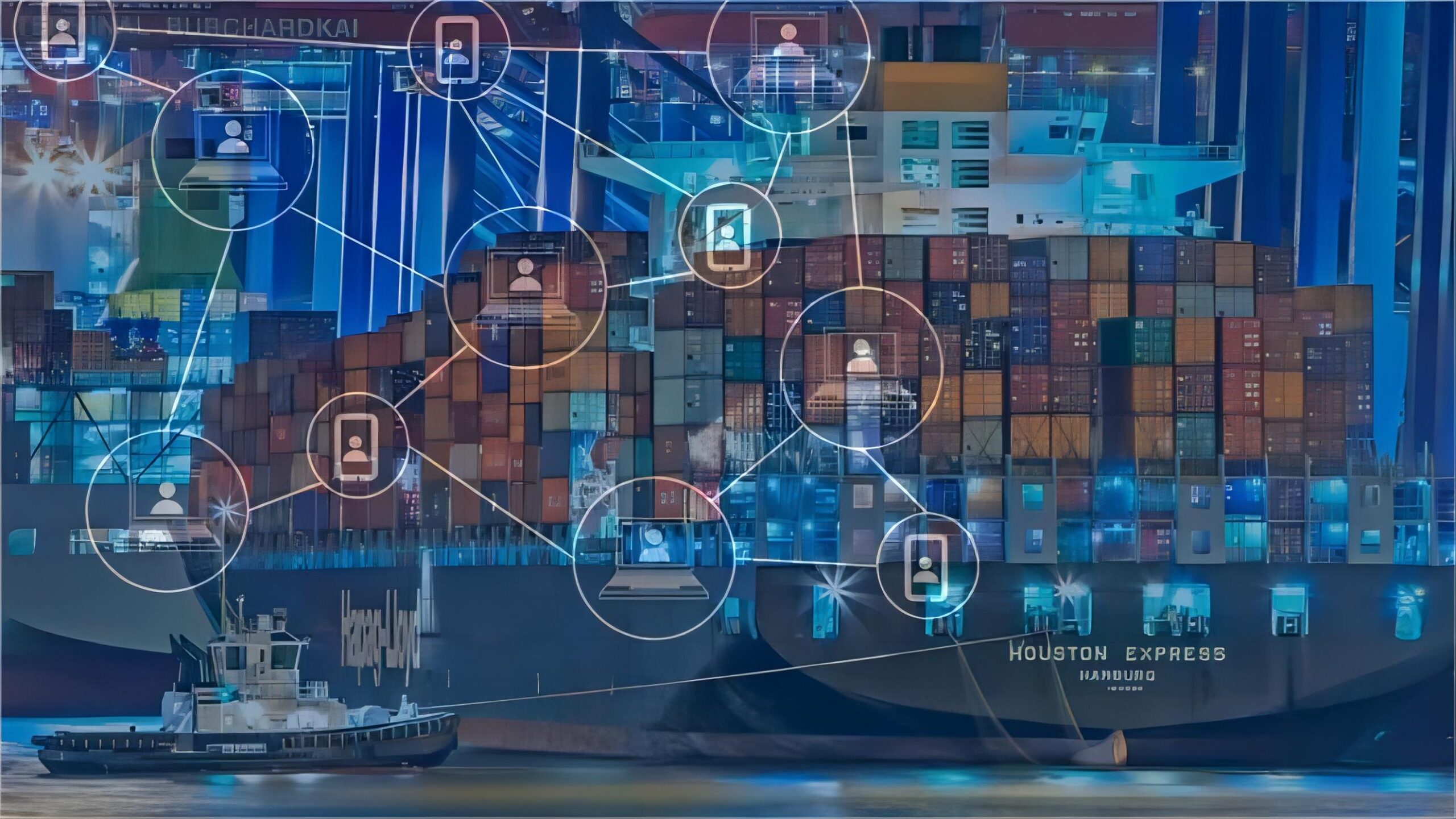 Professional logistics team managing hardware tool shipments
