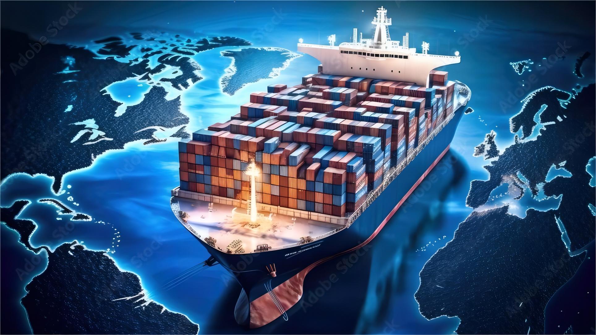 40HQ FCL best route for lighting from China to California
