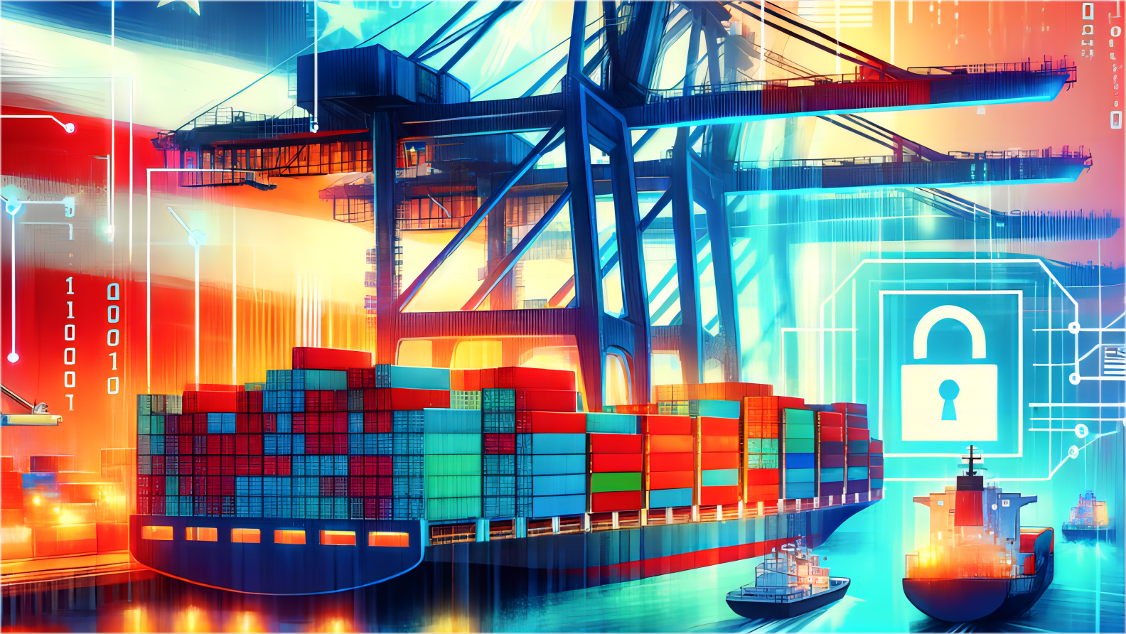 Logistics professional checking customs documentation for furniture import
