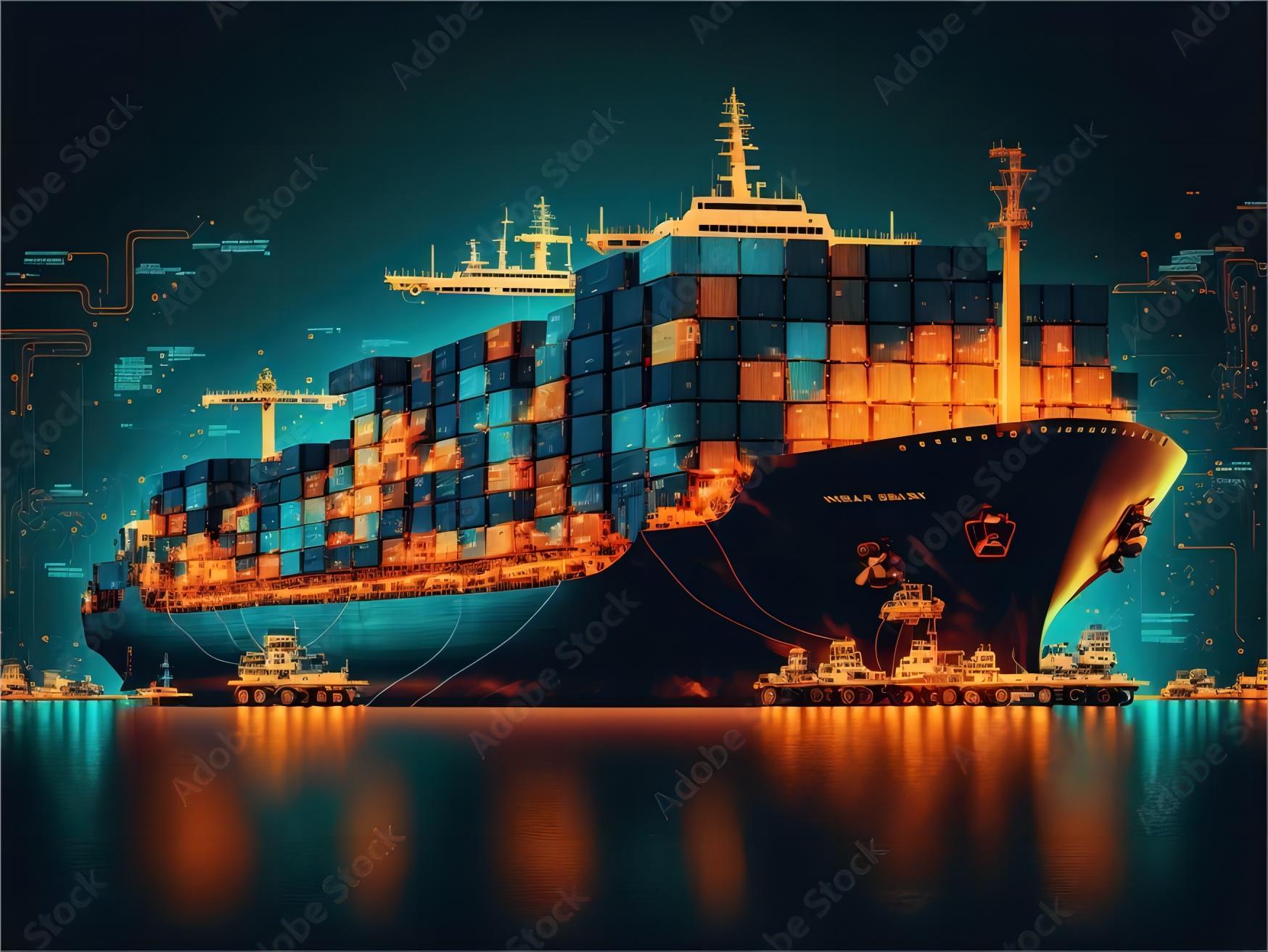 Comparison table of shipping routes from China to Long Beach