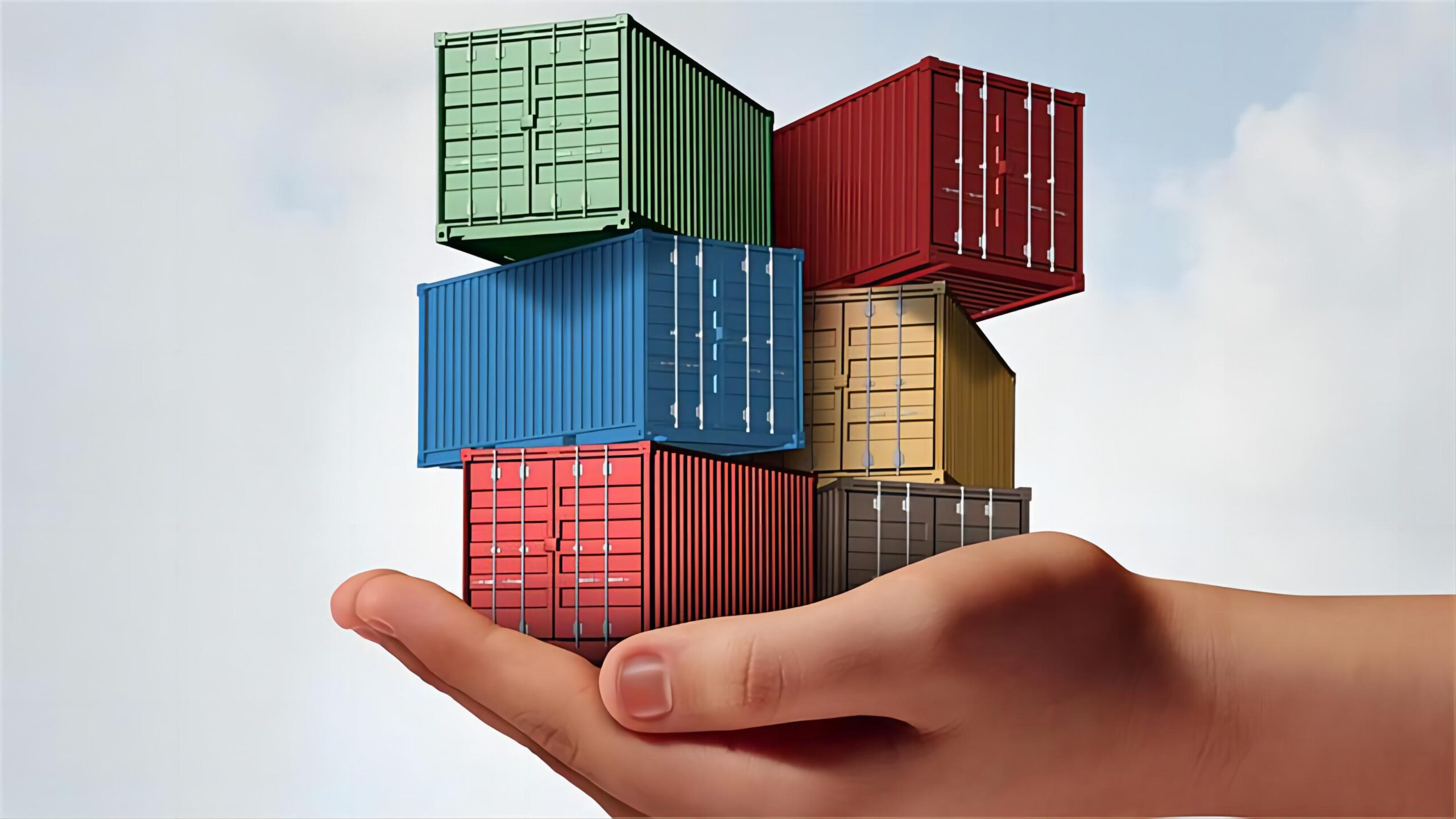 Logistics manager reviewing shipping routes on a digital map