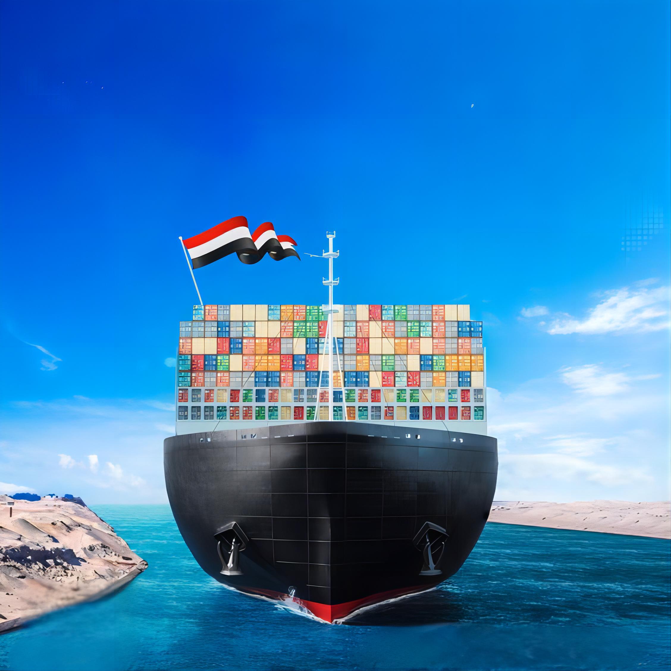 A temperature-controlled reefer container being loaded onto a cargo ship for textile transport.