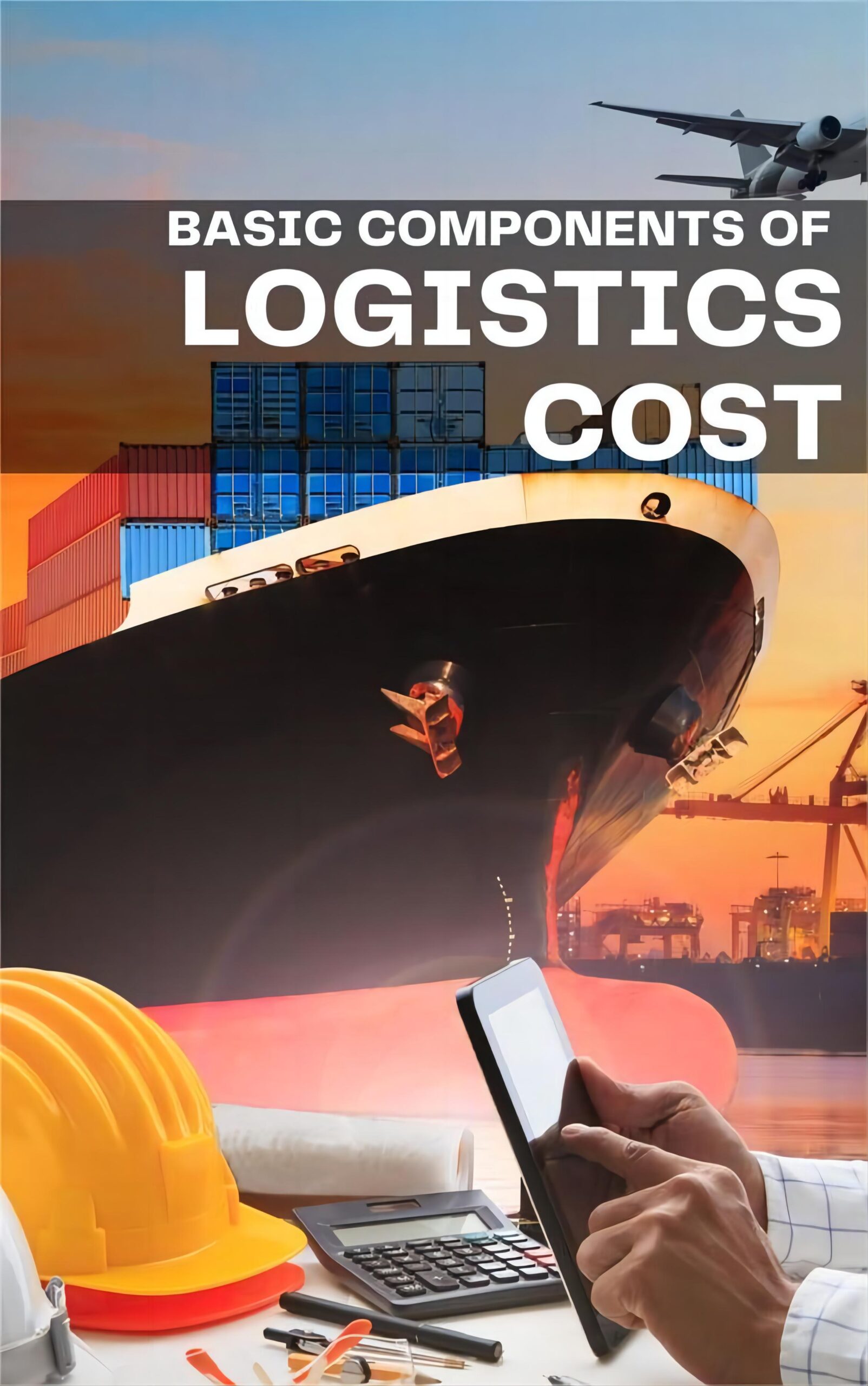 Logistics warehouse with 40GP containers for automotive spare parts