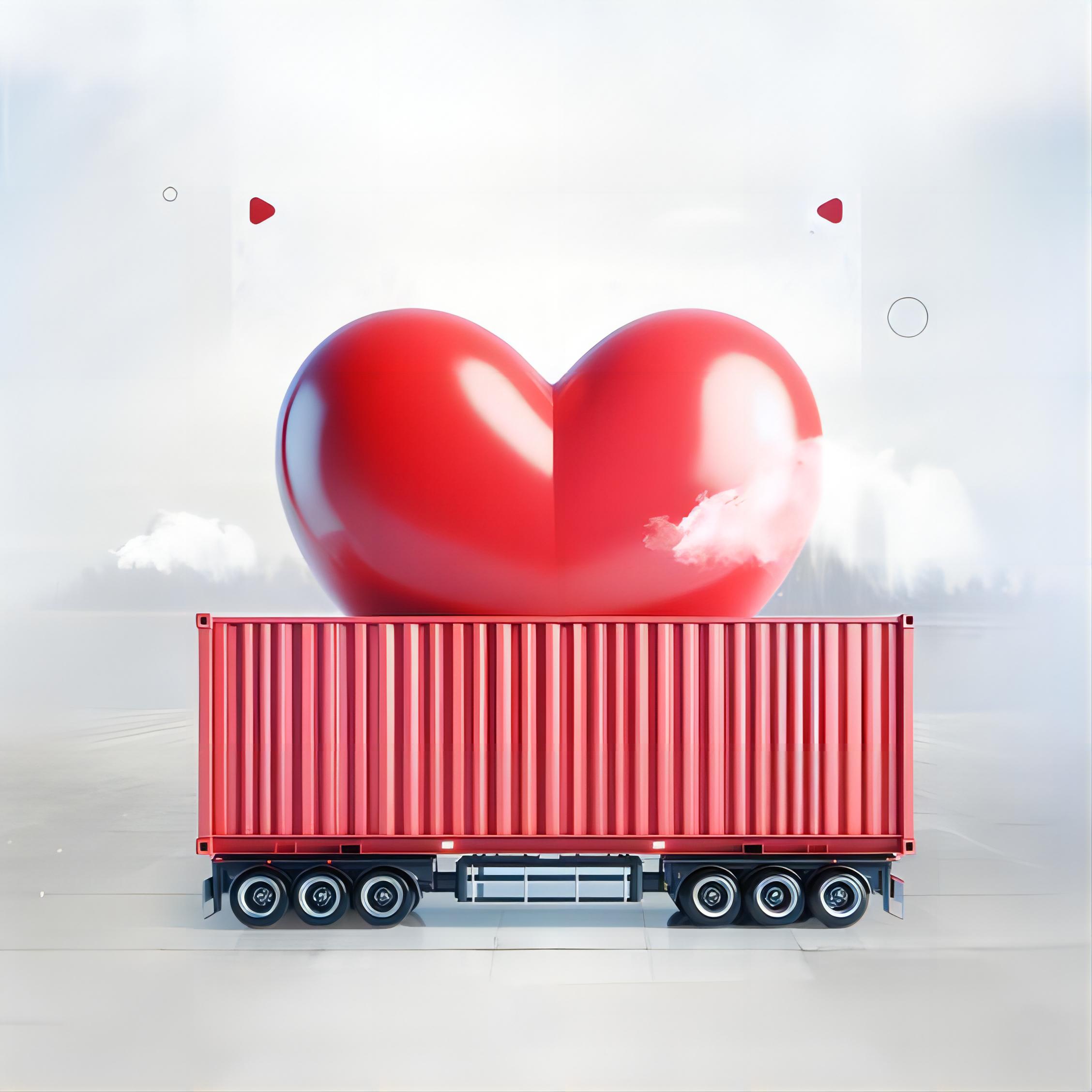 Full container load 40HQ being loaded at a Chinese port