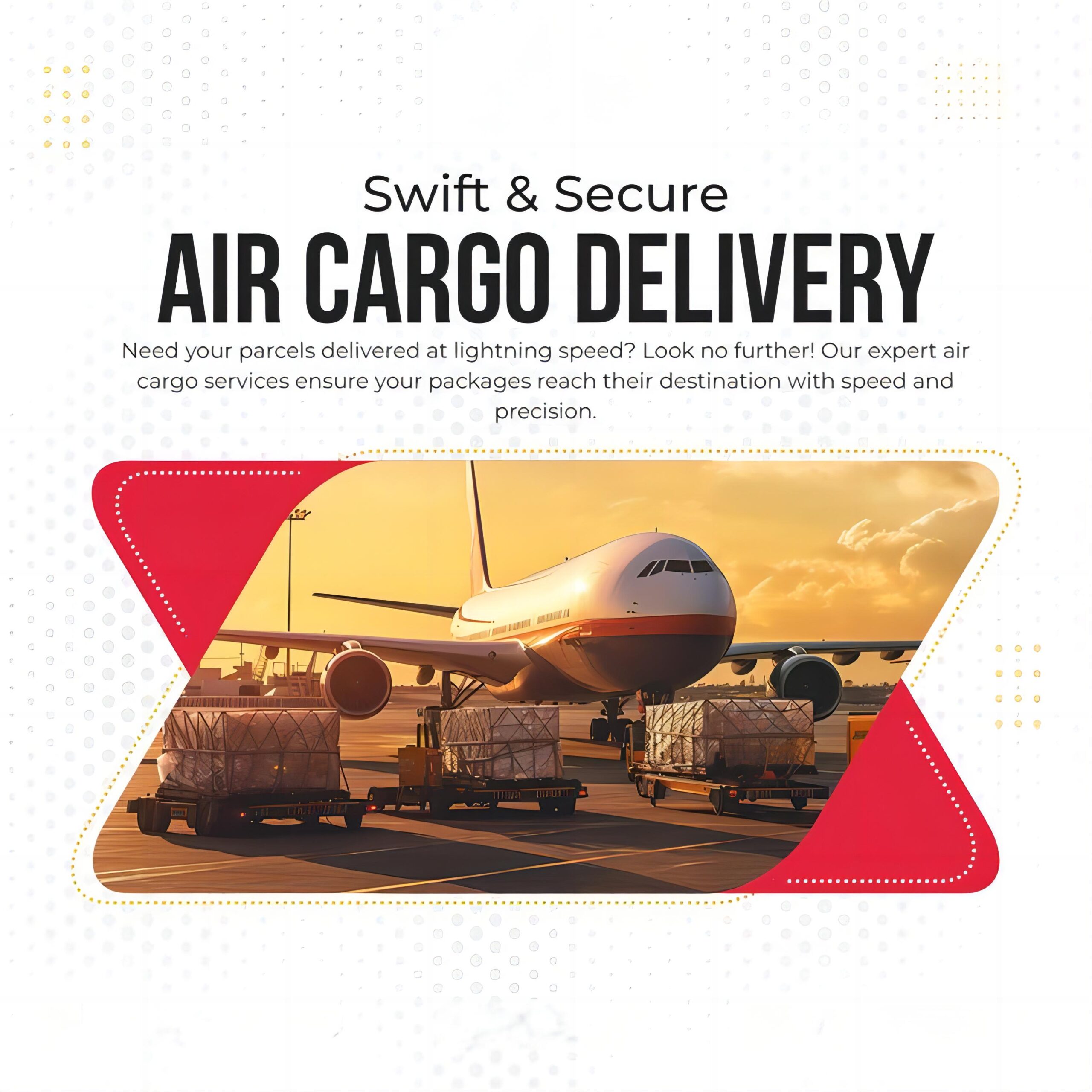 Auto parts packed securely for international transit in a shipping container