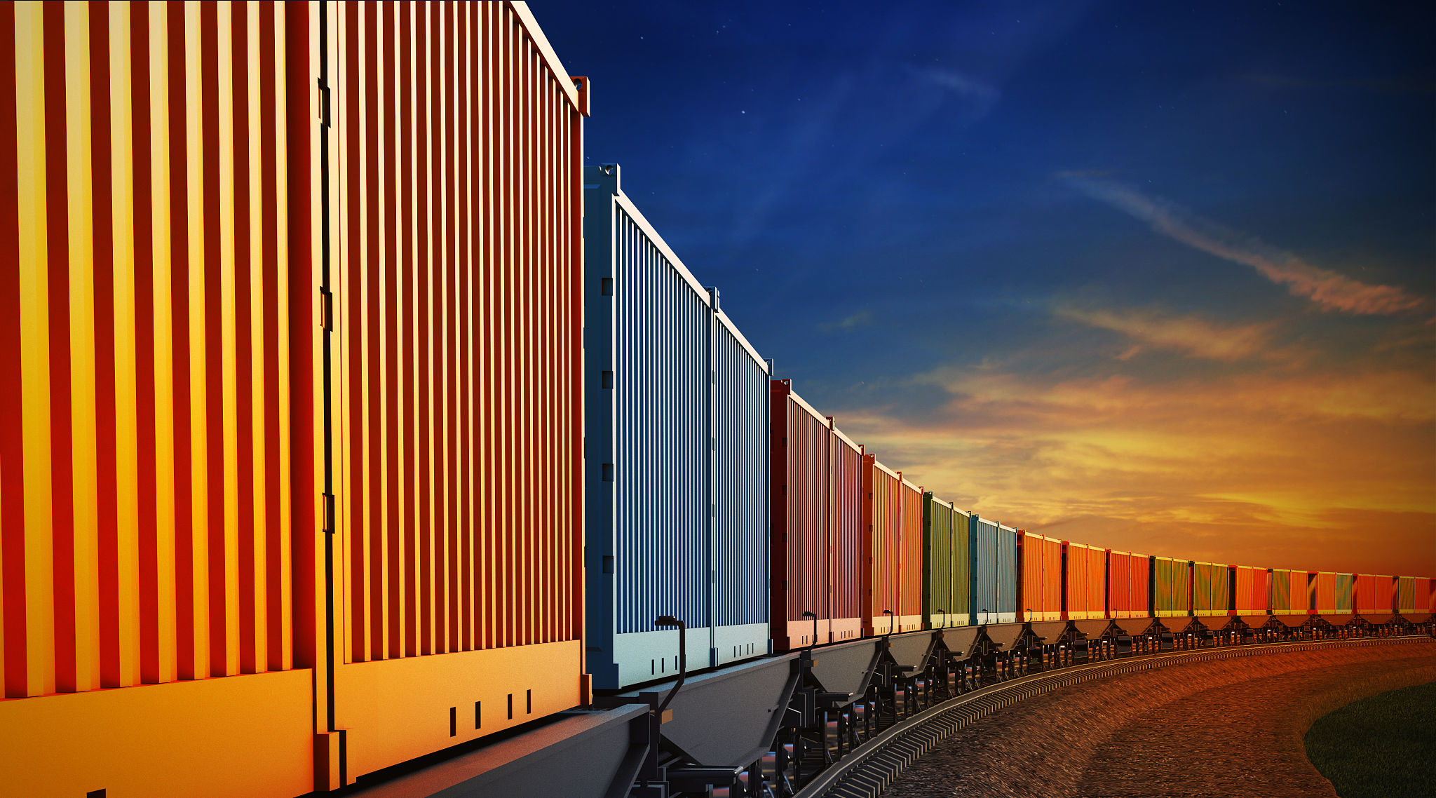 Card-style case studies of toy shipments from China to Portugal.