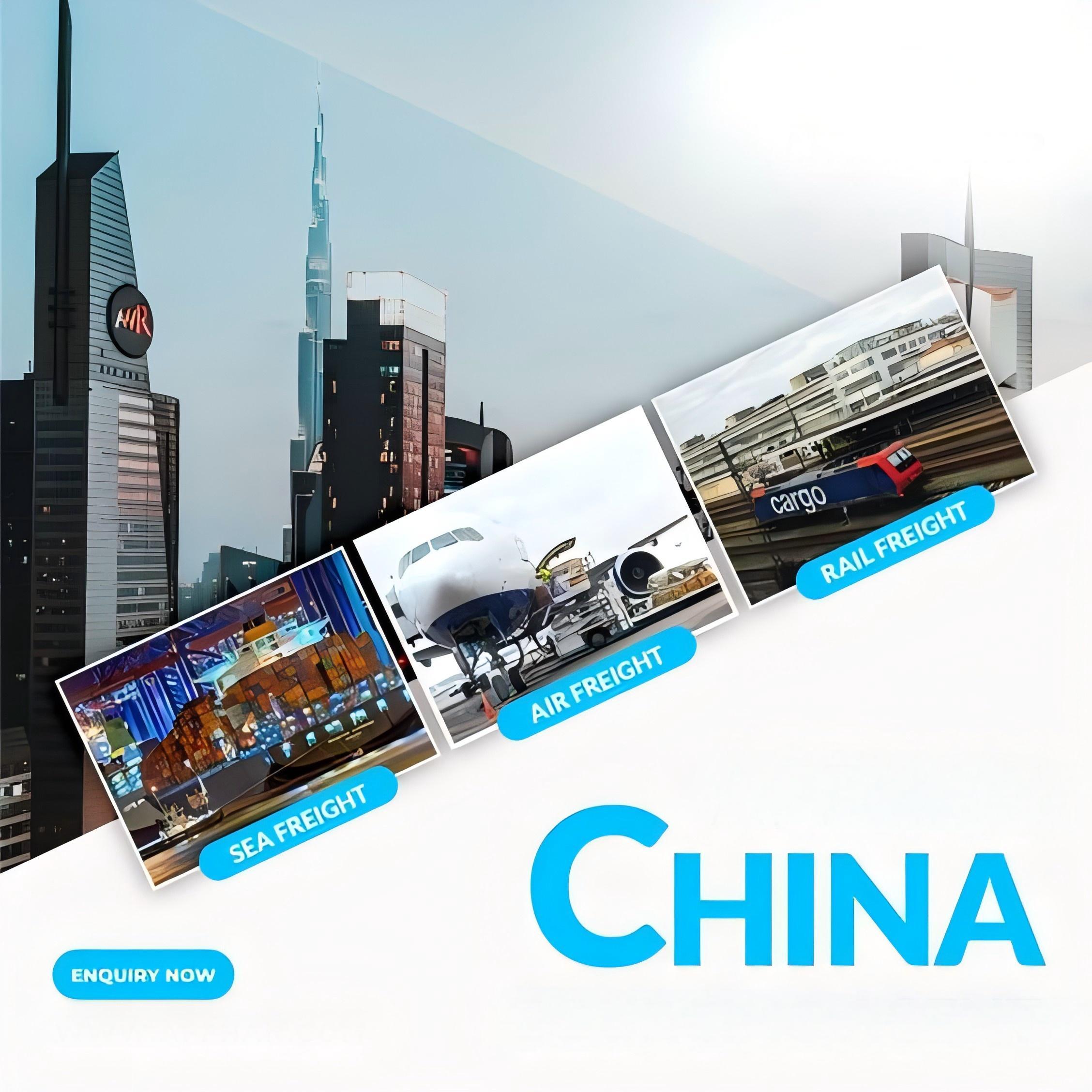 Container ship carrying medical equipment from China to Chicago