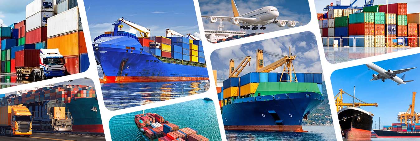 Container ship transporting goods from China to Portugal