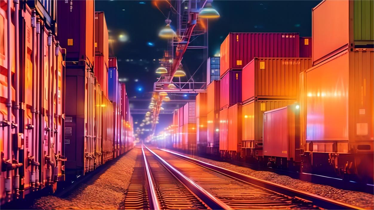 Comparison table showing shipping costs and transit times for different container types