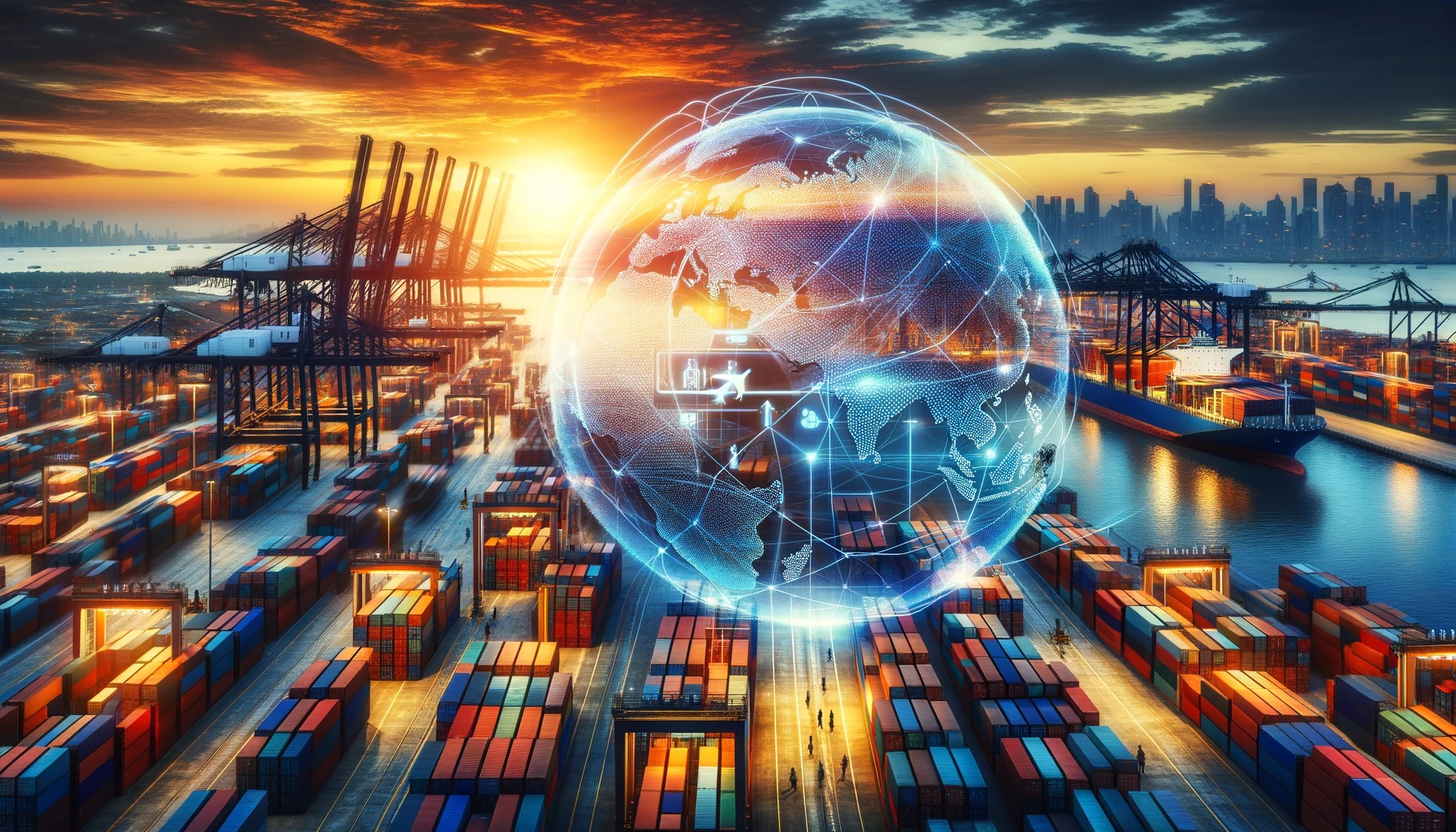 Comparison table showing shipping costs and transit times for solar panels from China to Europe